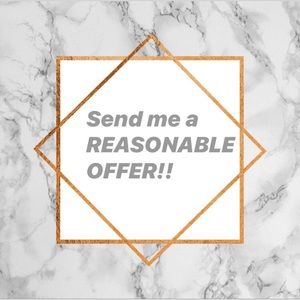 Reasonable offers only!!